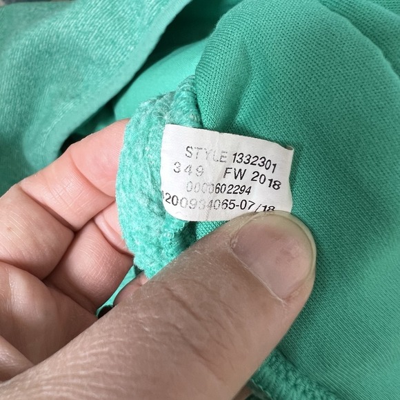 Under Armour Sz YM Youth Medium Infrared 1/4 Snap Fleece Green Pullover ColdGear - Picture 14 of 14